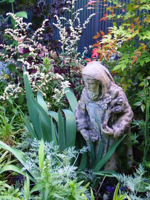 St. Fiacre in Felder's garden
