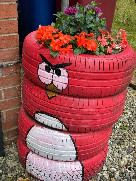 Angry Birds planter